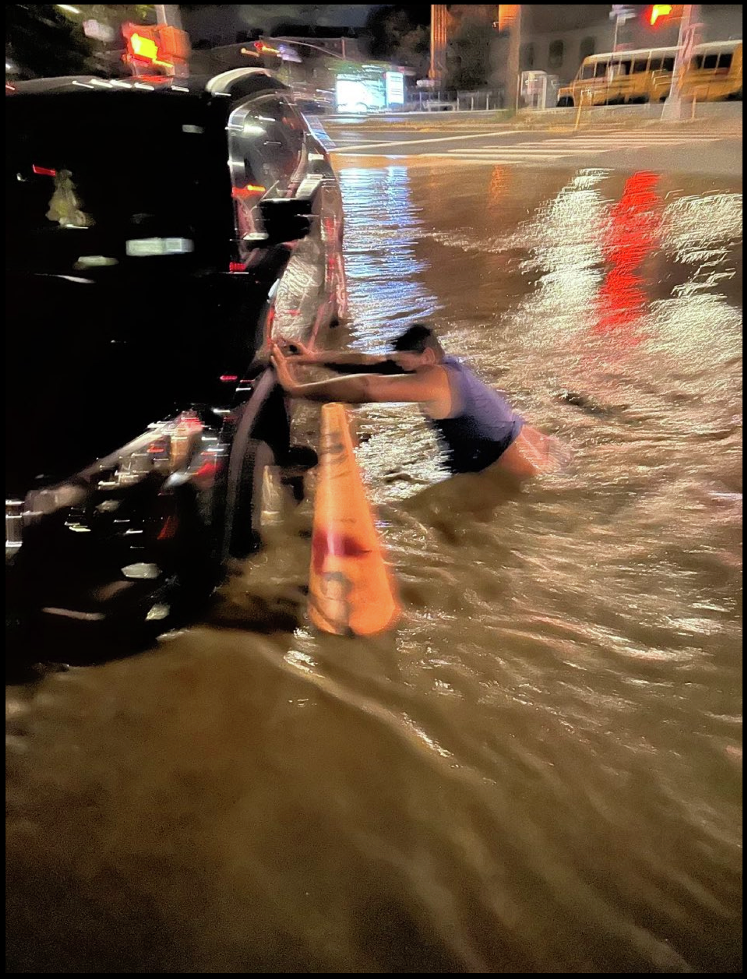 Sinkhole opens in Brooklyn, devours man and Jeep