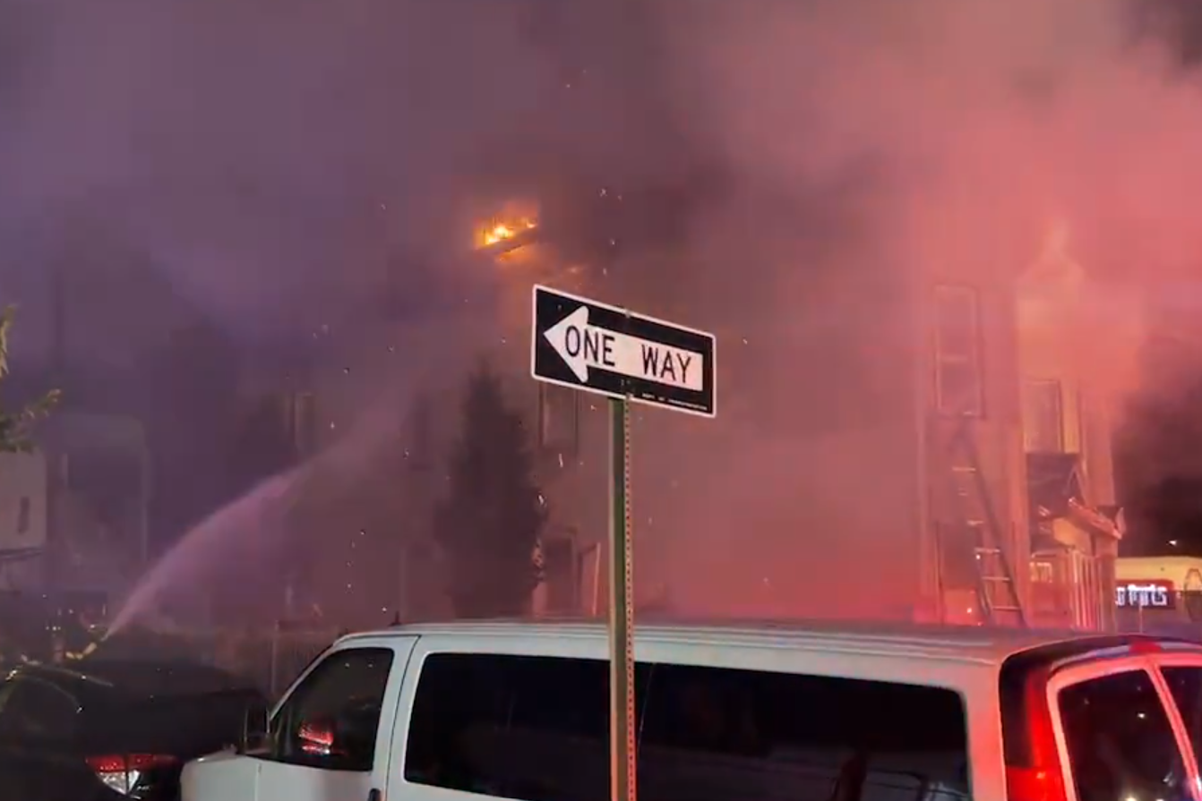8 people injured, including two firefighters, in a three alarm fire in Queens: FDNY