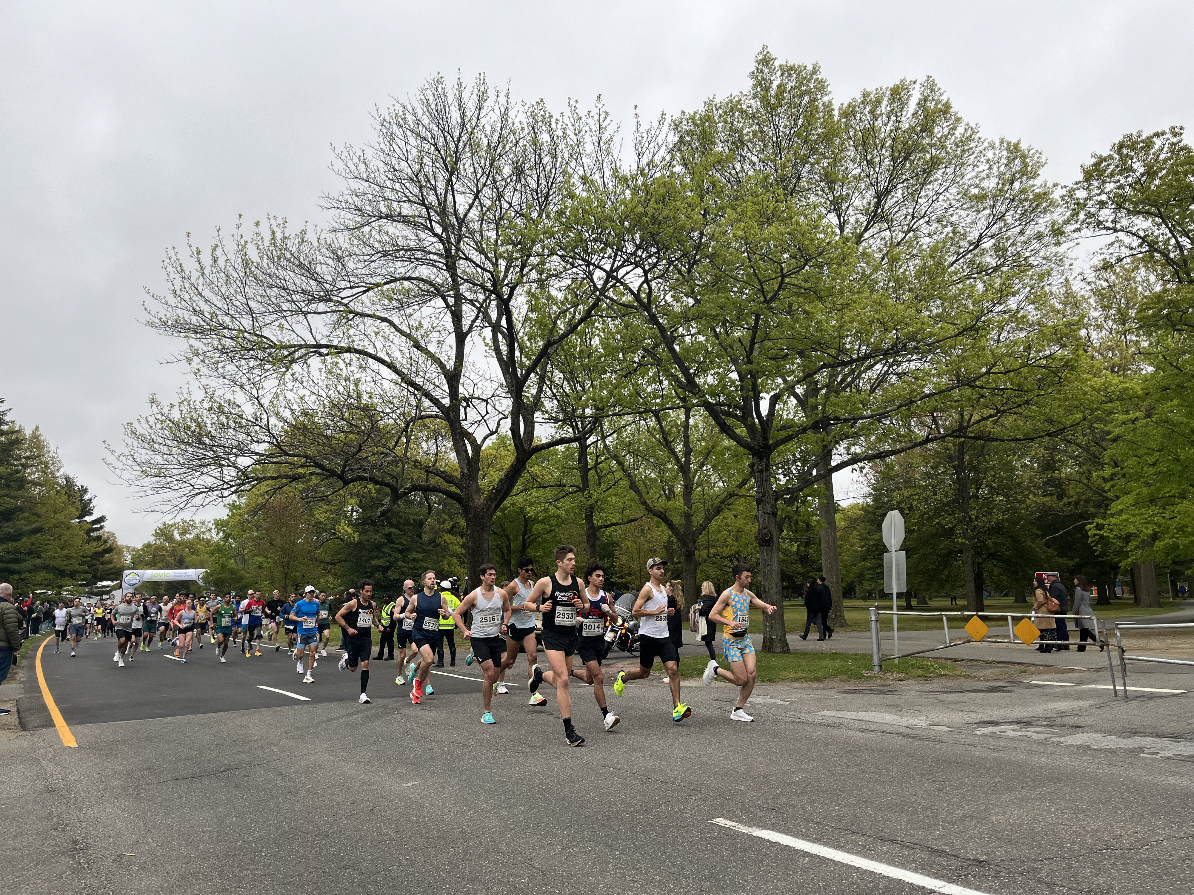 Thousands of athletes compete in the Long Island Marathon