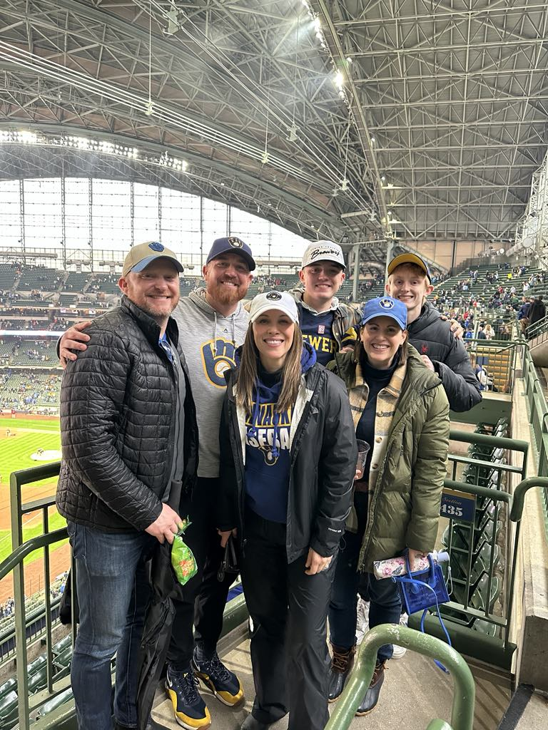 Why did Elizabeth still tailgate in the monsoon at yesterday's Opening Day game?