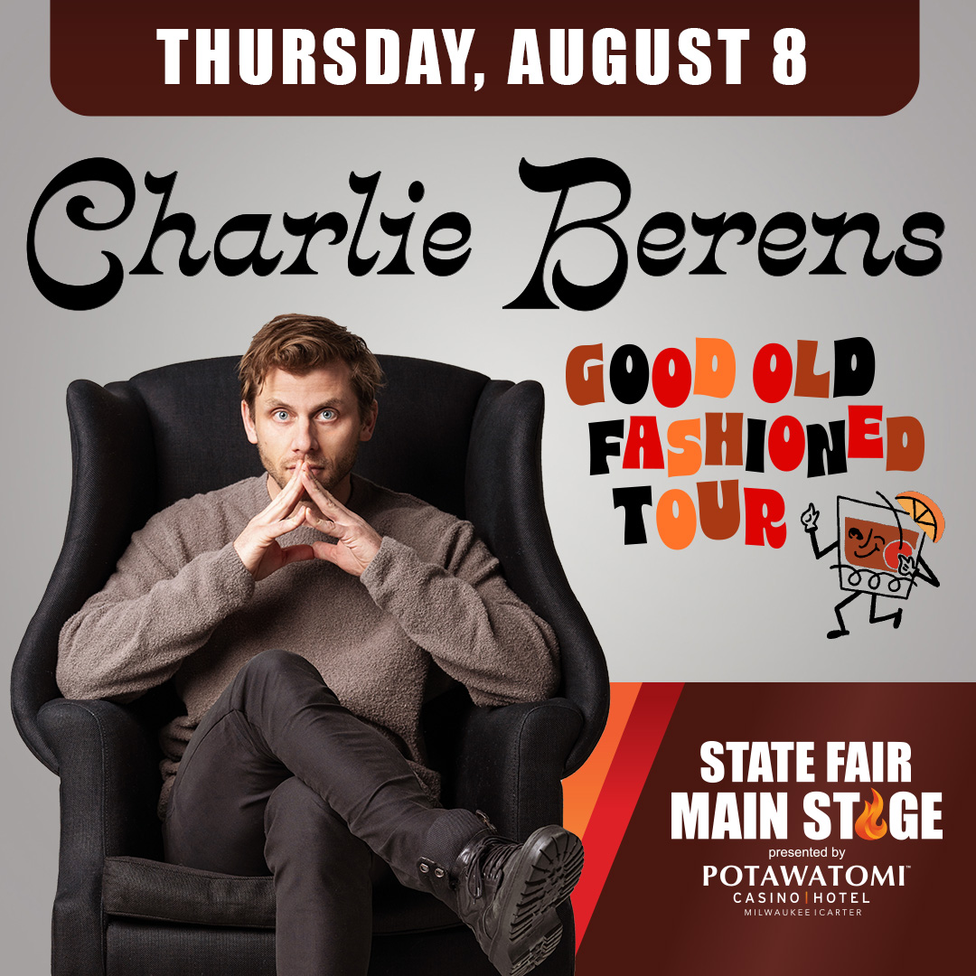 Joe from Greenfield won 3rd row Charlie Berens tickets to the WI State Fair!