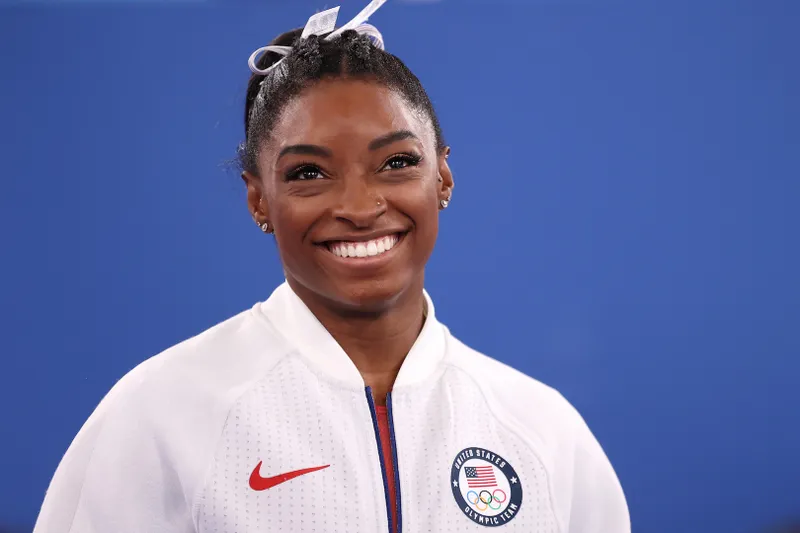 What question is Simone Biles NOT answering these days?