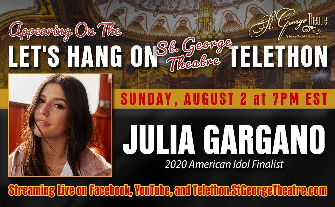 Julia Gargano On Recording New Music, The St. George Theater Virtual Telethon