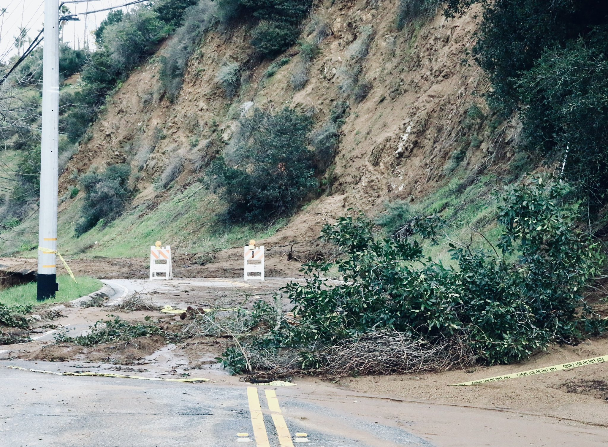 Mudslides still an issue following record-setting storm in SoCal