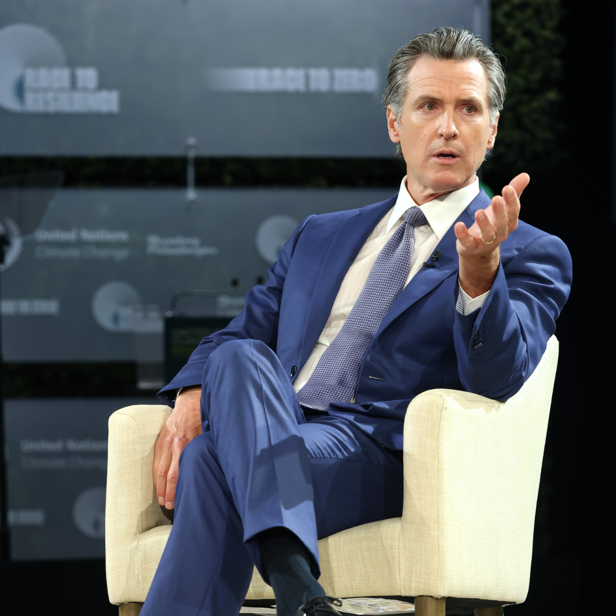 Does Governor Newsom support slavery reparations?