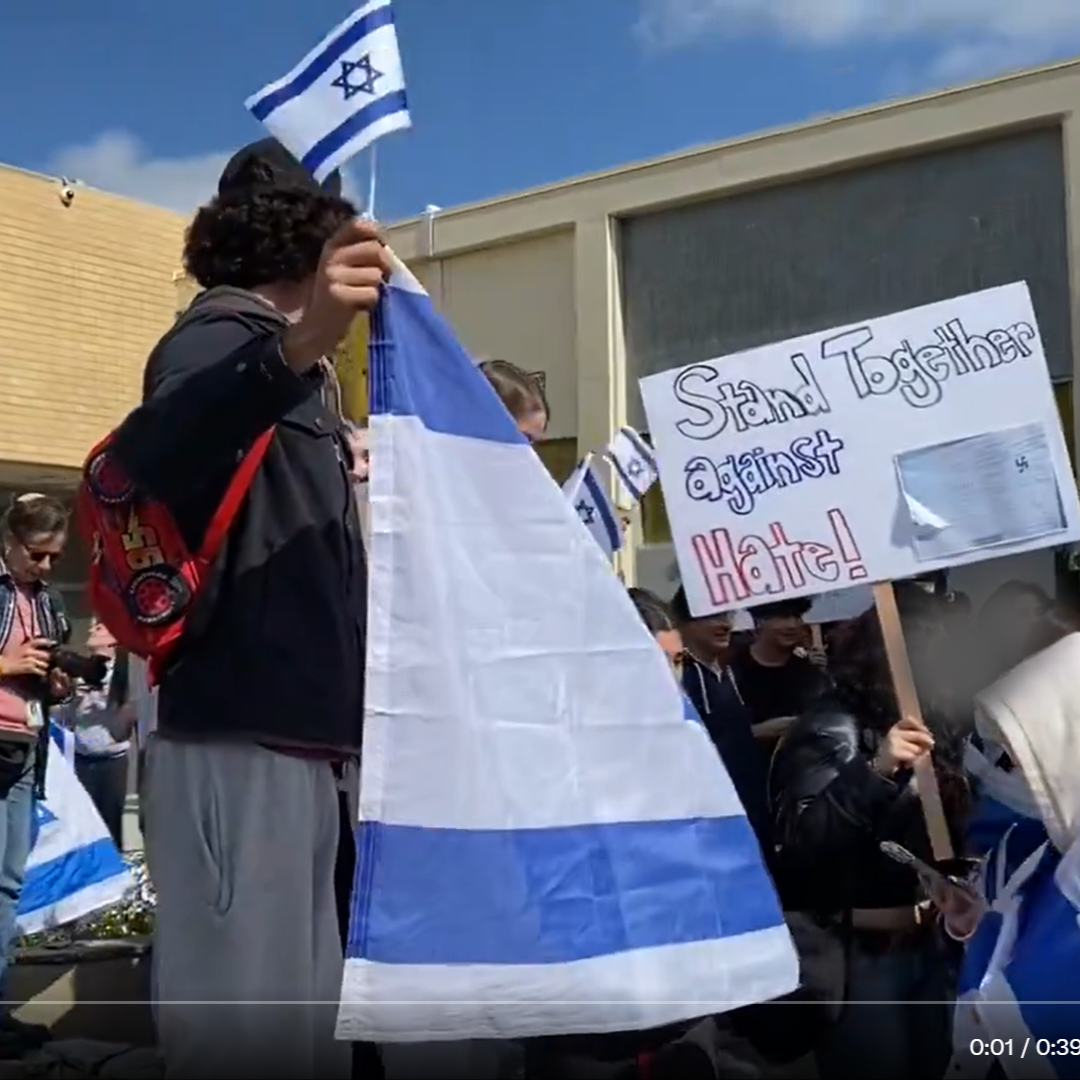 Woodland Hills students walk out to protest anti-Semitic incidents