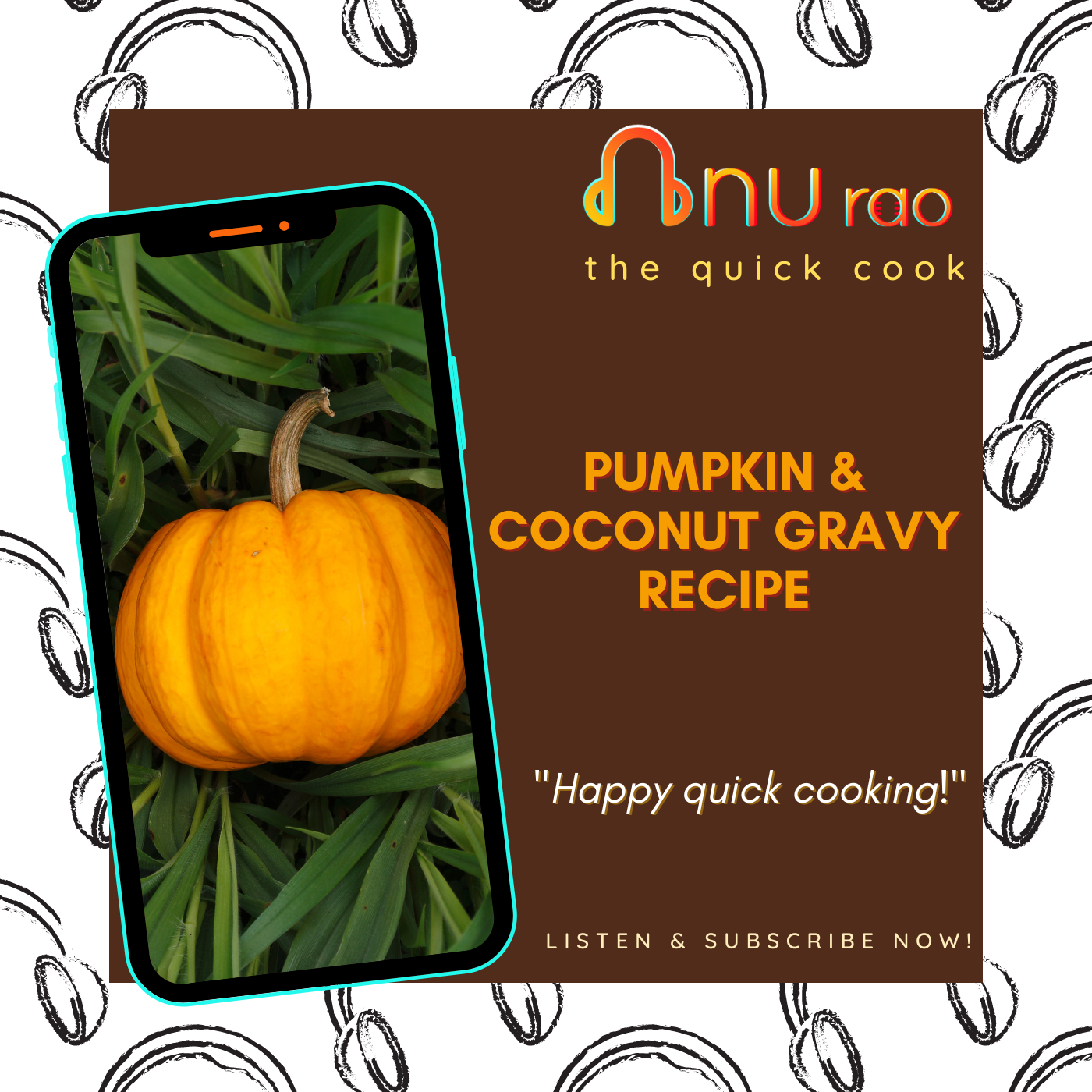 Pumpkin and Coconut gravy Recipe