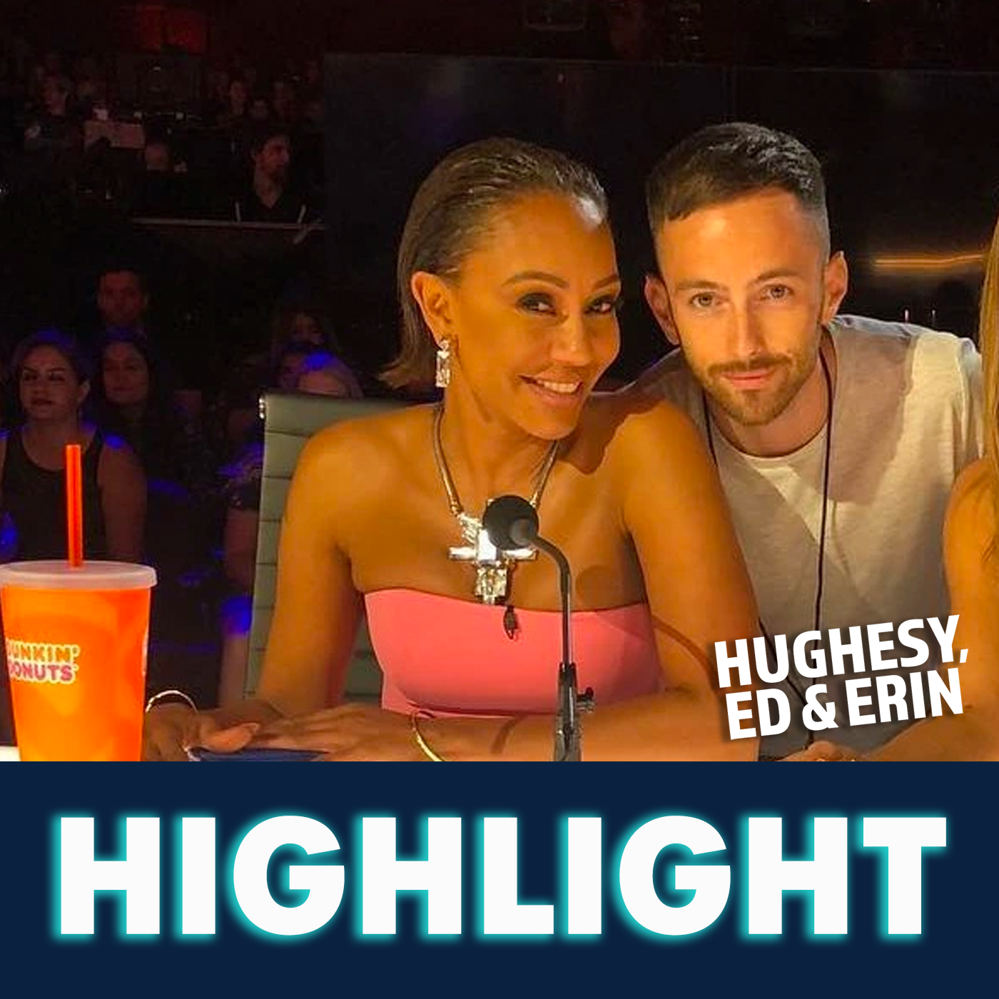 "I thought he was an employee" - Hughesy talks Mel B's future husband