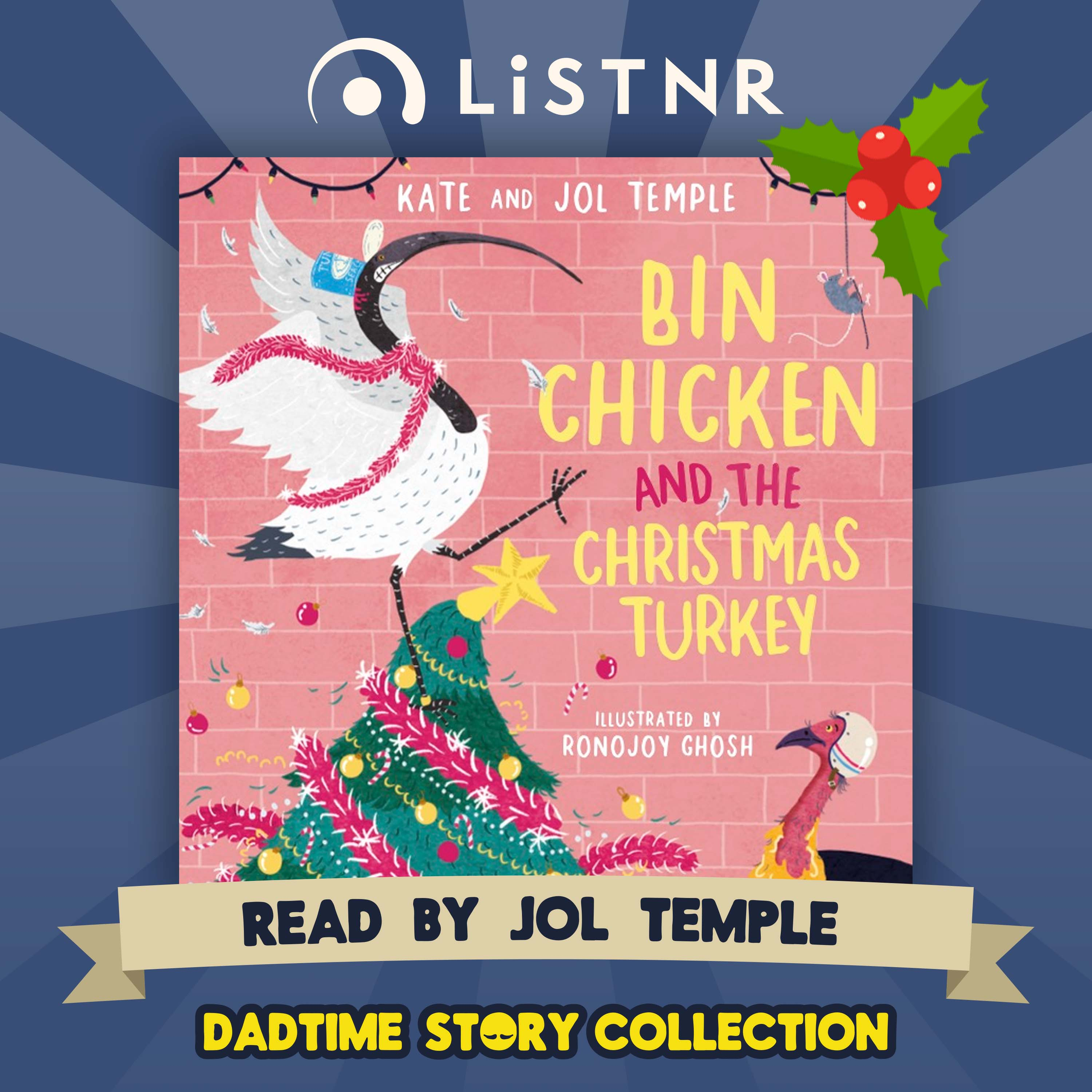 Jol Temple reads Bin Chicken and the Christmas Turkey