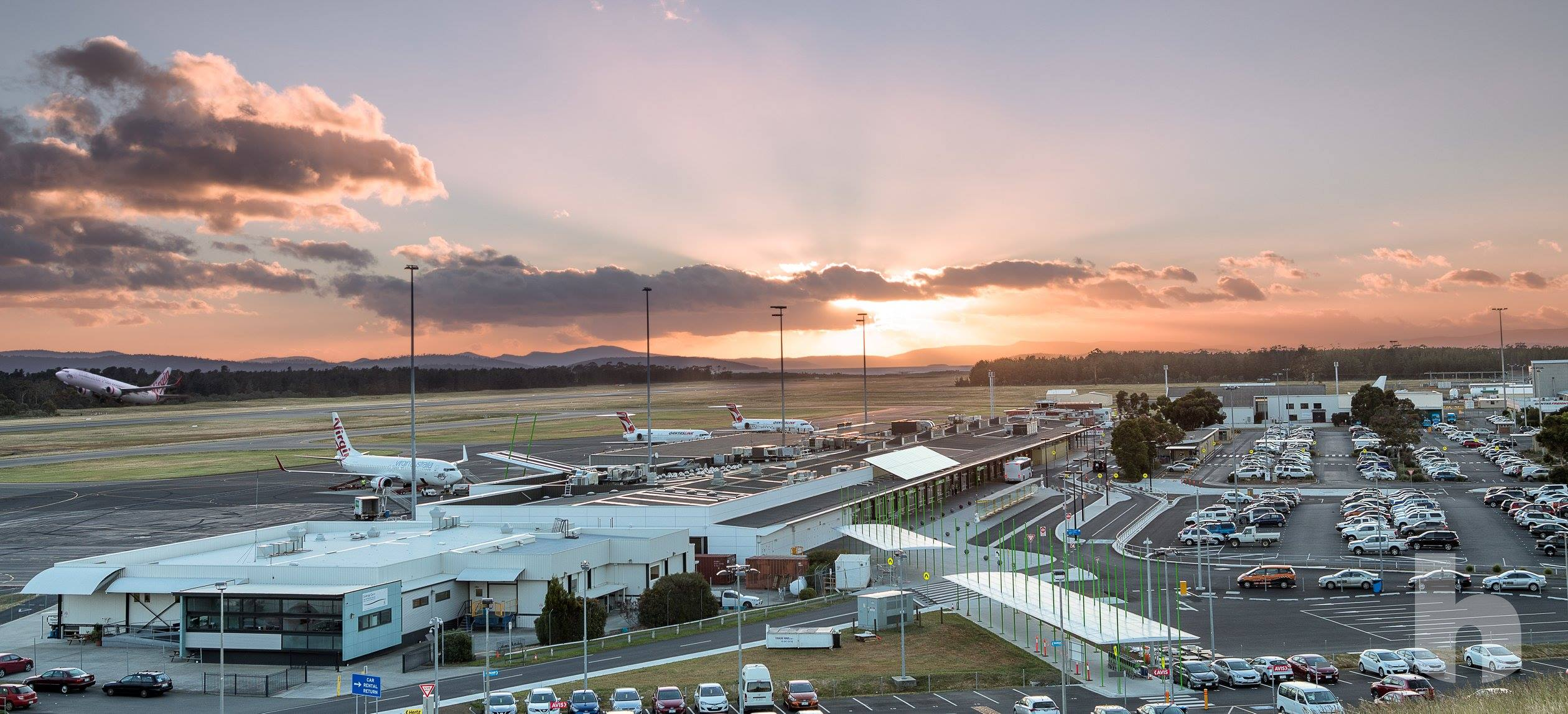 Hobart Airport Departures Hall evacuated following two false fire alarms