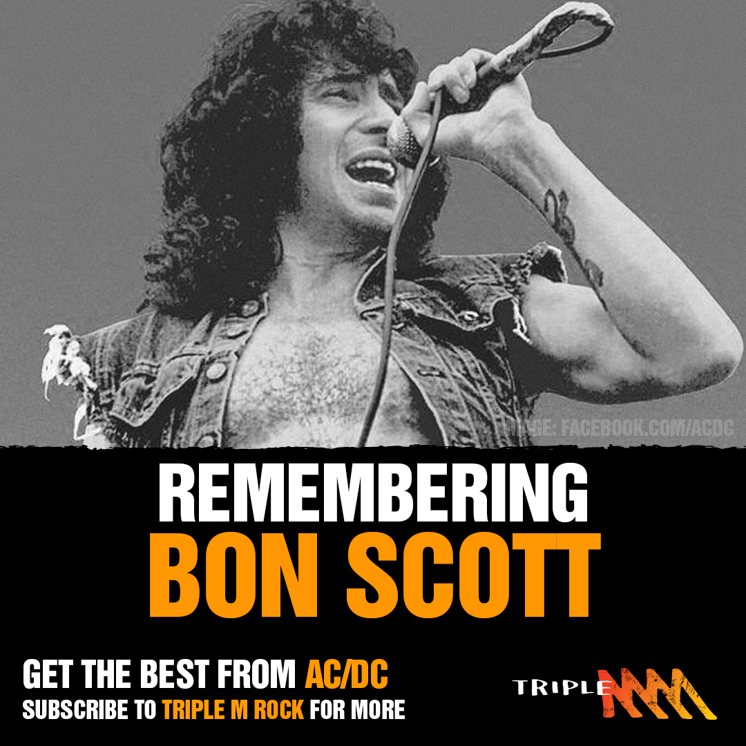 AC/DC to The Valentines, Lee Simon takes a look at Bon Scott's music career