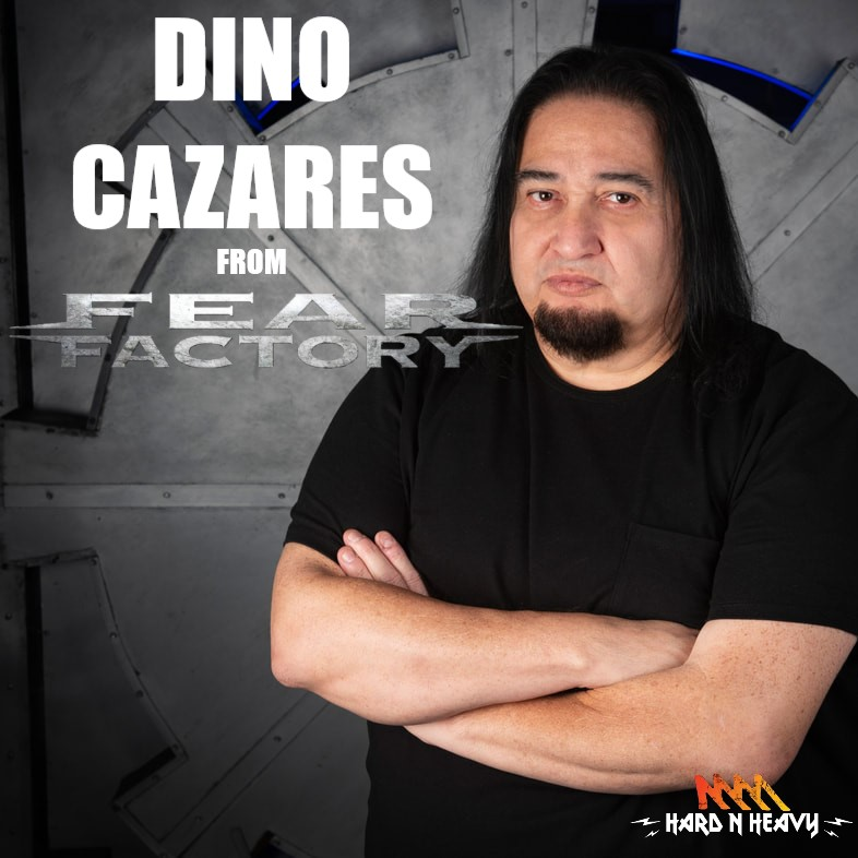 "Thank you to all the fans that helped us out to get to here and get this record out" Dino Cazares from Fear Factory talks to Higgo