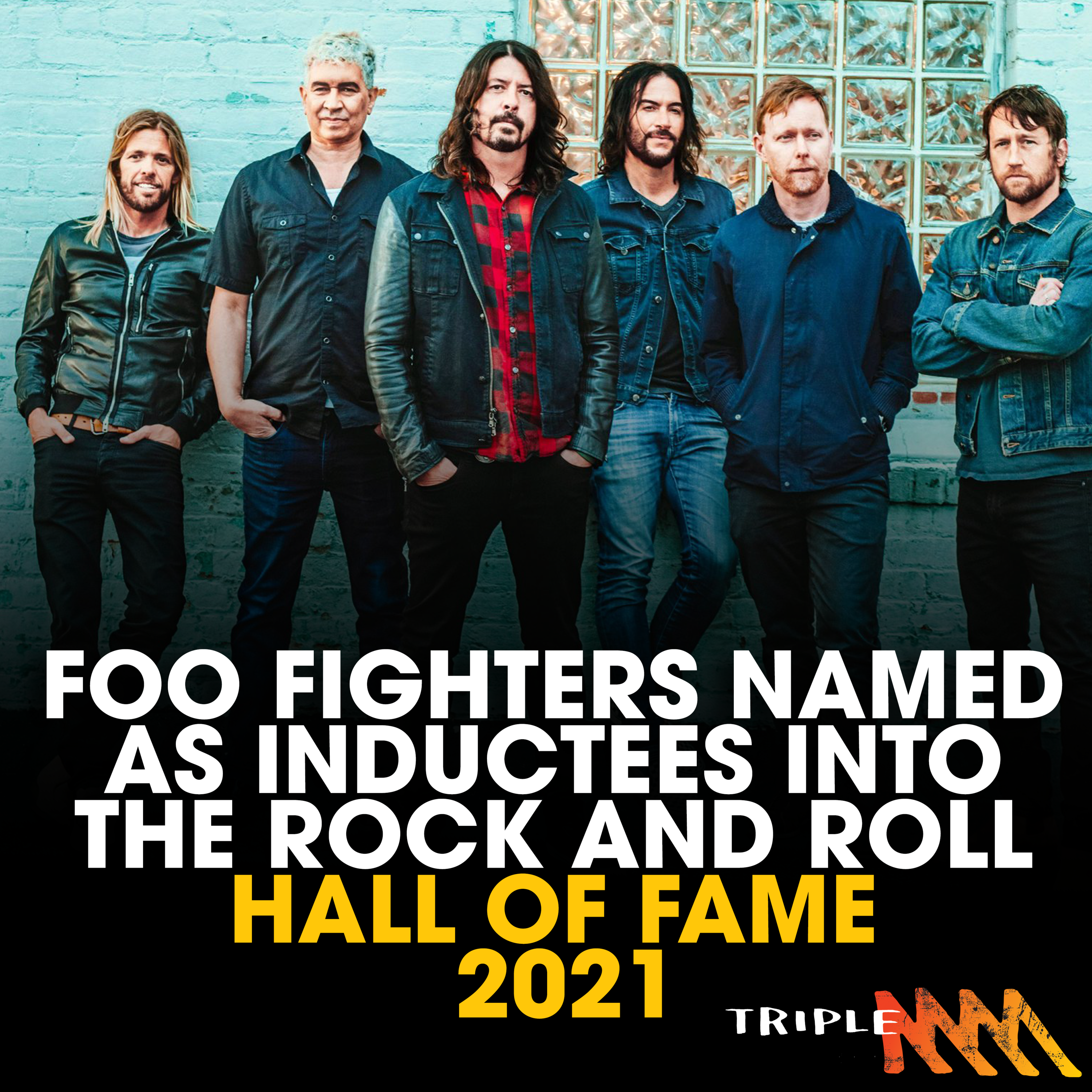 Foo Fighters named as inductees into the Rock and Roll Hall of Fame 2021