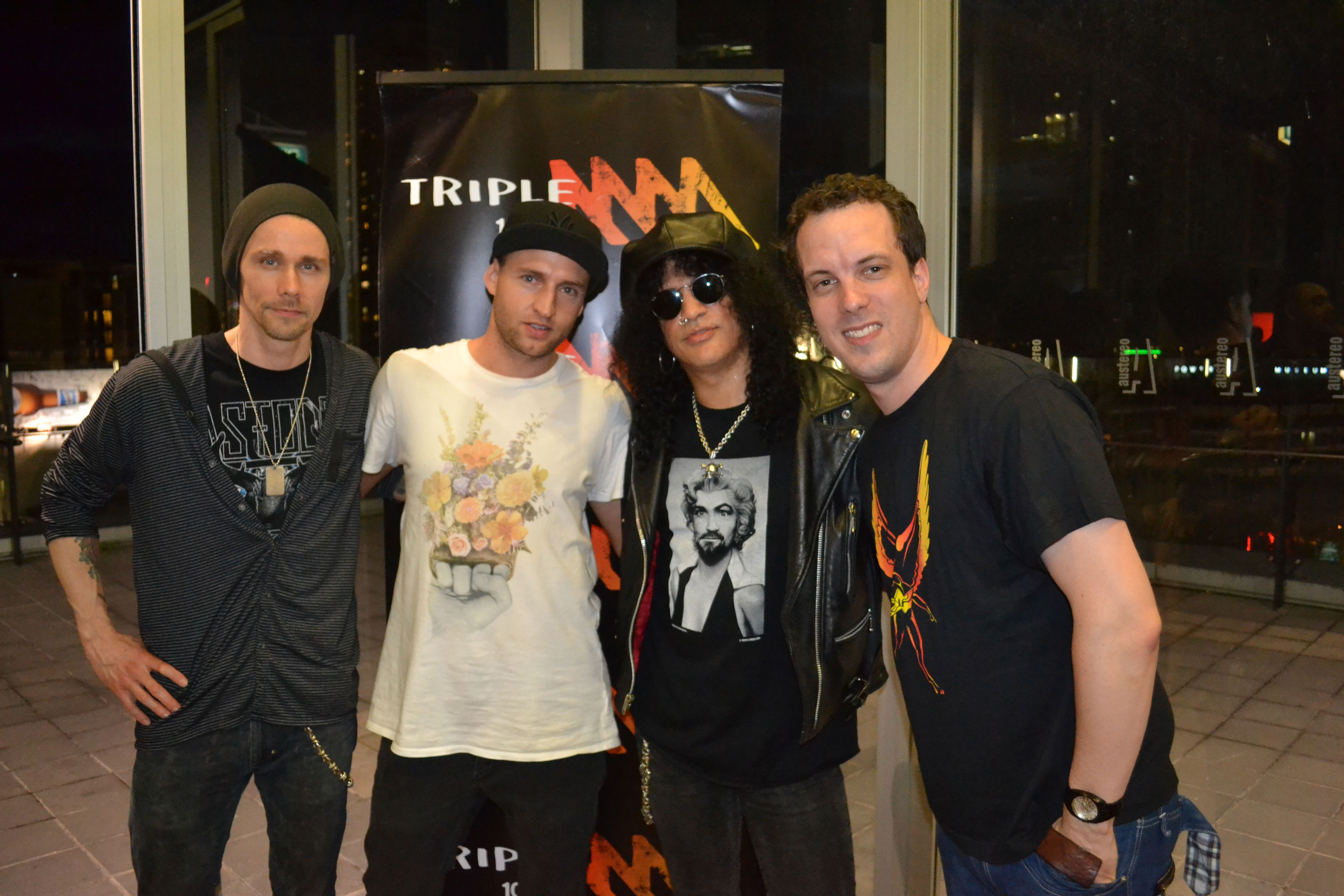 Triple M lost interviews: 2012 - Slash talks growing up in LA and his mum dating David Bowie