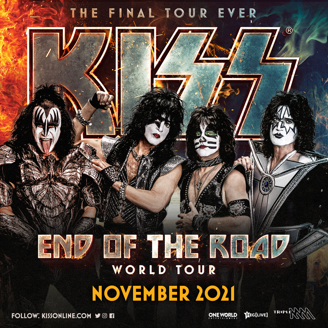 KISS announce 'End Of The Road' final Australian tour dates