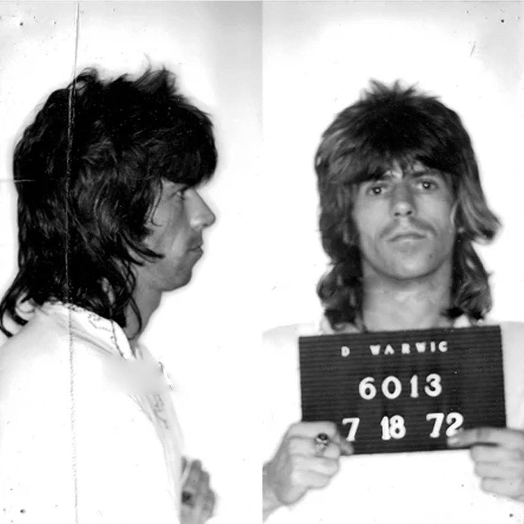 Keith Richards' Reckless Driving & Weapon Arrest