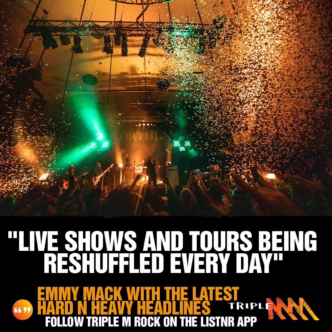 Full Tilt festival reschedules dates, the latest Aussie releases, tour news and more, this is the latest Hard N Heavy headlines with Emmy Mack.