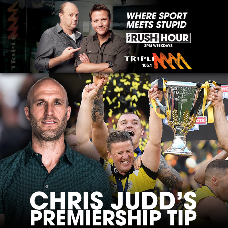 Chris Judd names his mid-season tip for the premiership