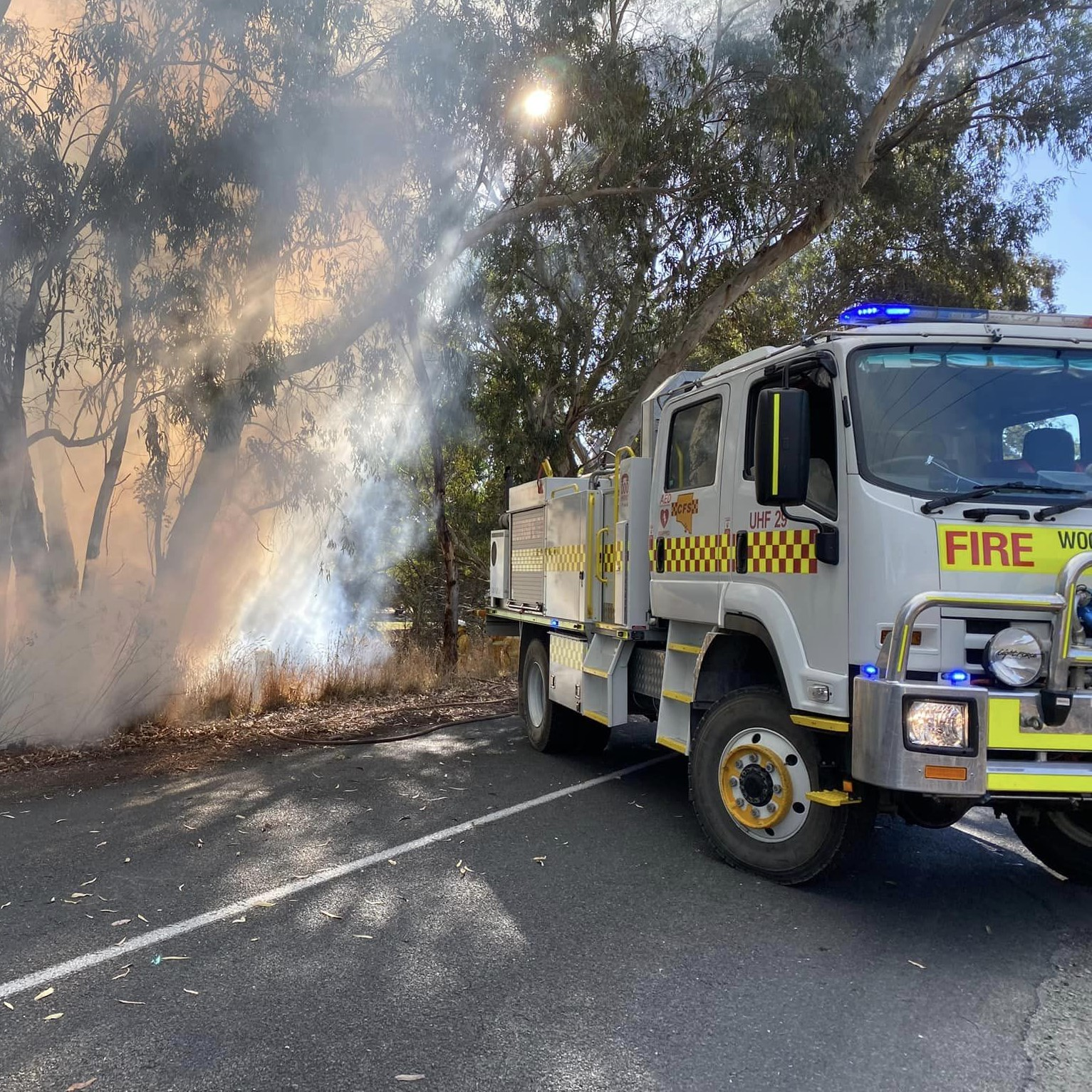 Tractor destroyed following fire in Port MacDonnell