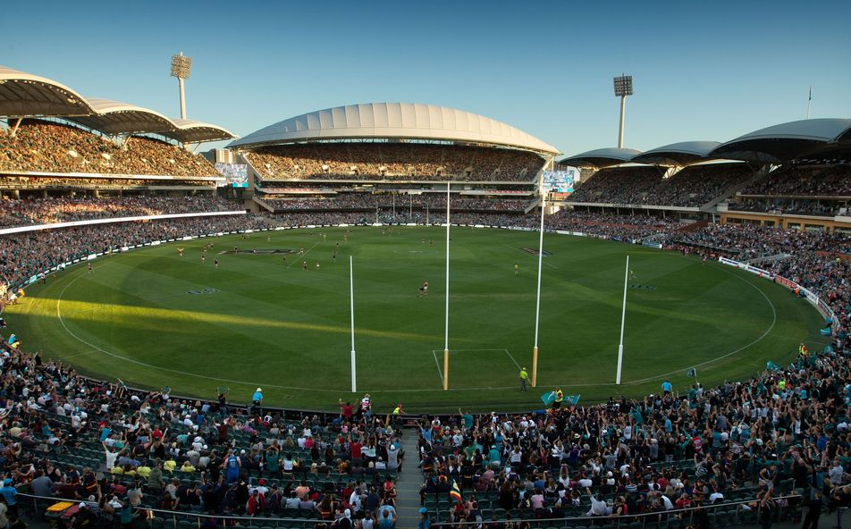South Australia launches a bid to host the AFL Grand Final today