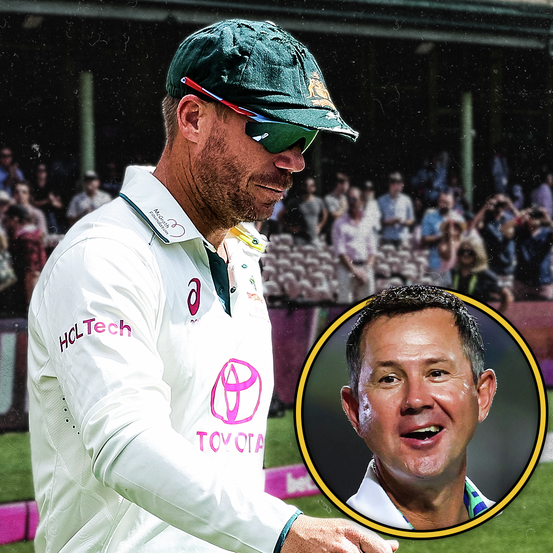 Ricky Ponting reacts to David Warner's offer to come out of retirement