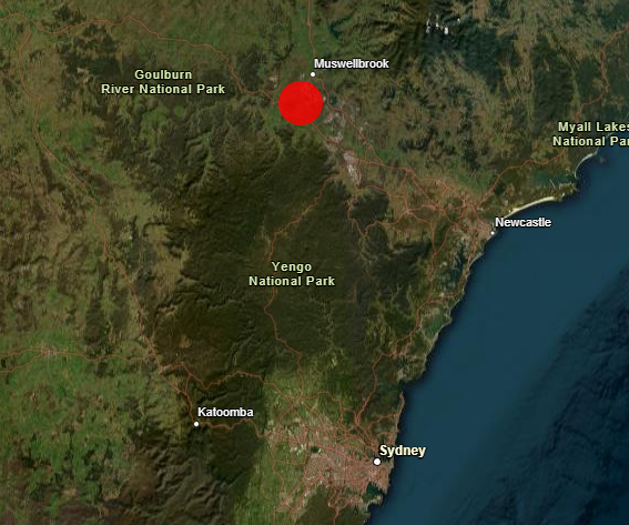 Parts of Sydney shaken after earthquake hits Upper Hunter