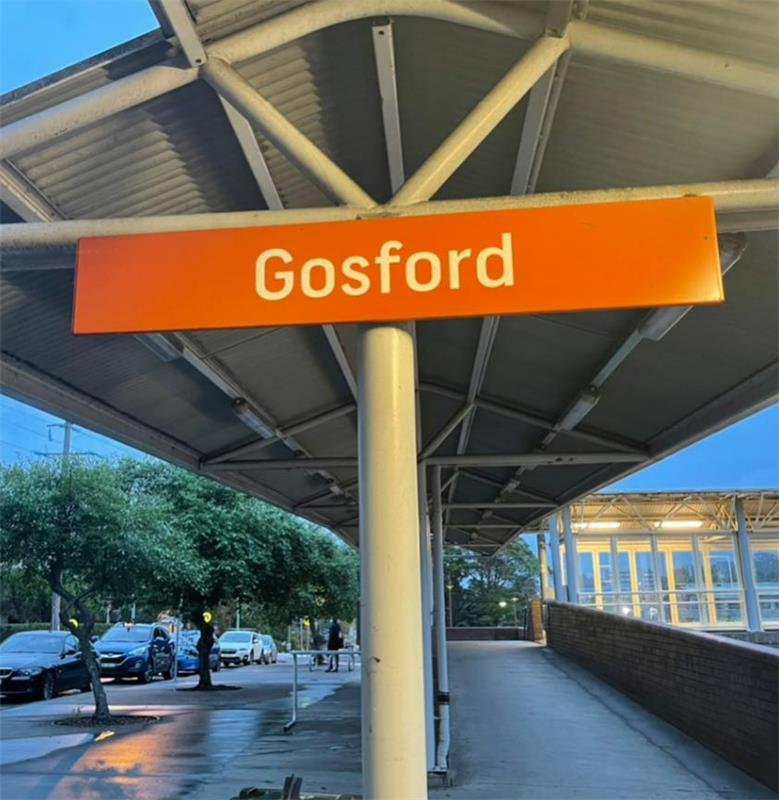 Work at Gosford Station creates delays despite industrial action pause