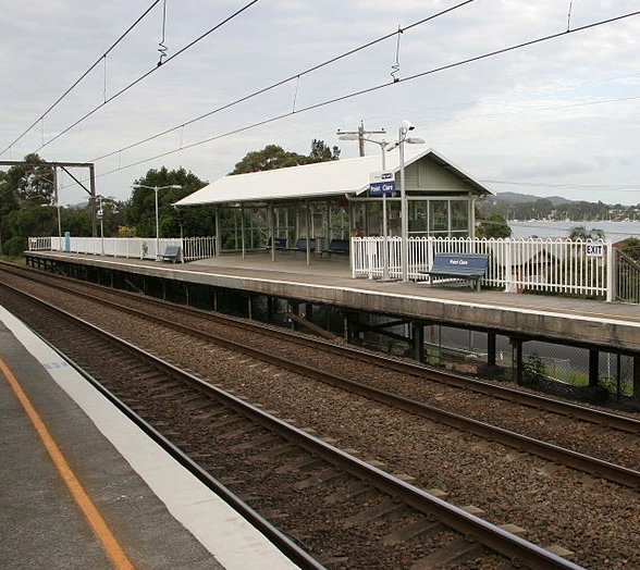 Central Coast local struck by train at Point Clare