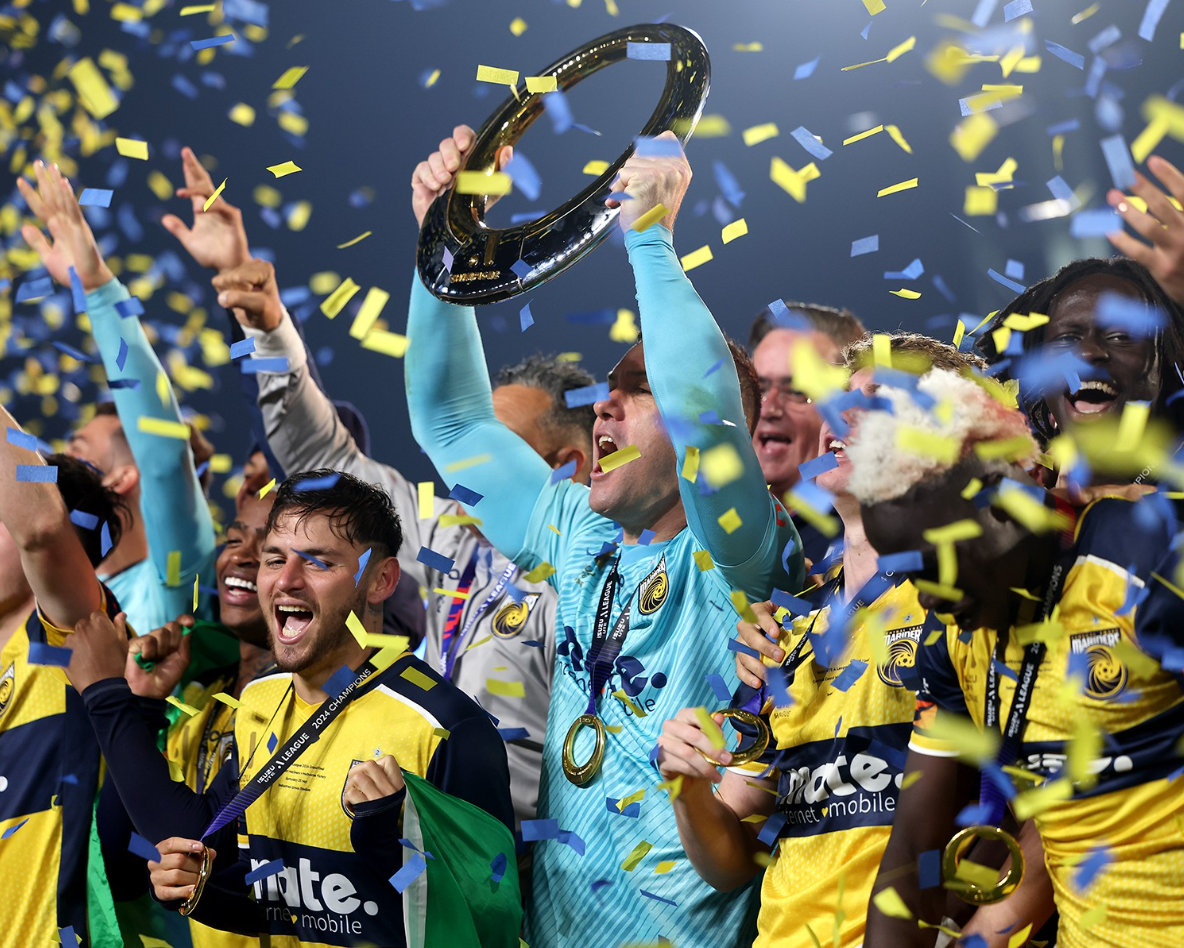 Mariners defeat Melbourne Victory 3-1 to make history in A-League grand final
