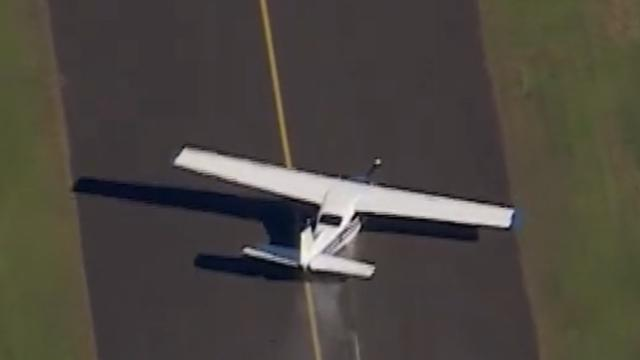 Pilot and passenger walk away unharmed after dramatic emergency landing