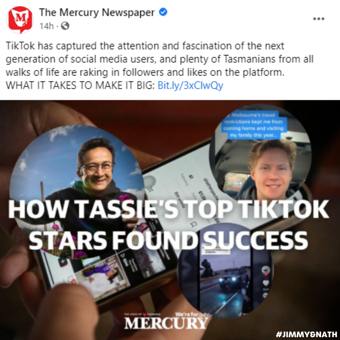 ANNIE MCCANN: Why Jimmy & Nath Were SNUBBED From The Mercury's List Of Top TikTok Stars