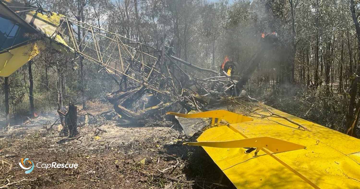 ATSB investigating after light plane crashes and catches fire