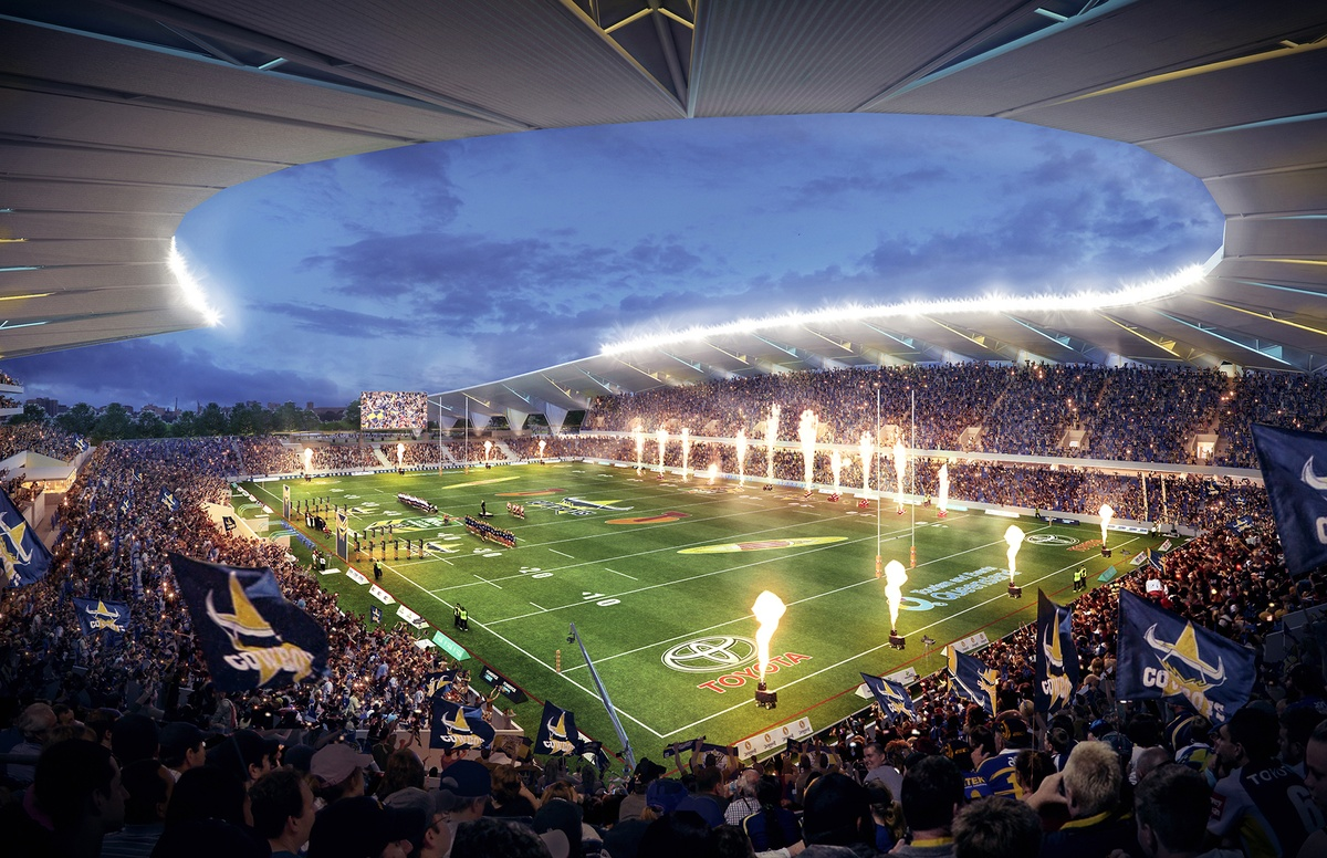 QCB Stadium has injected $26 million into Townsville's economy