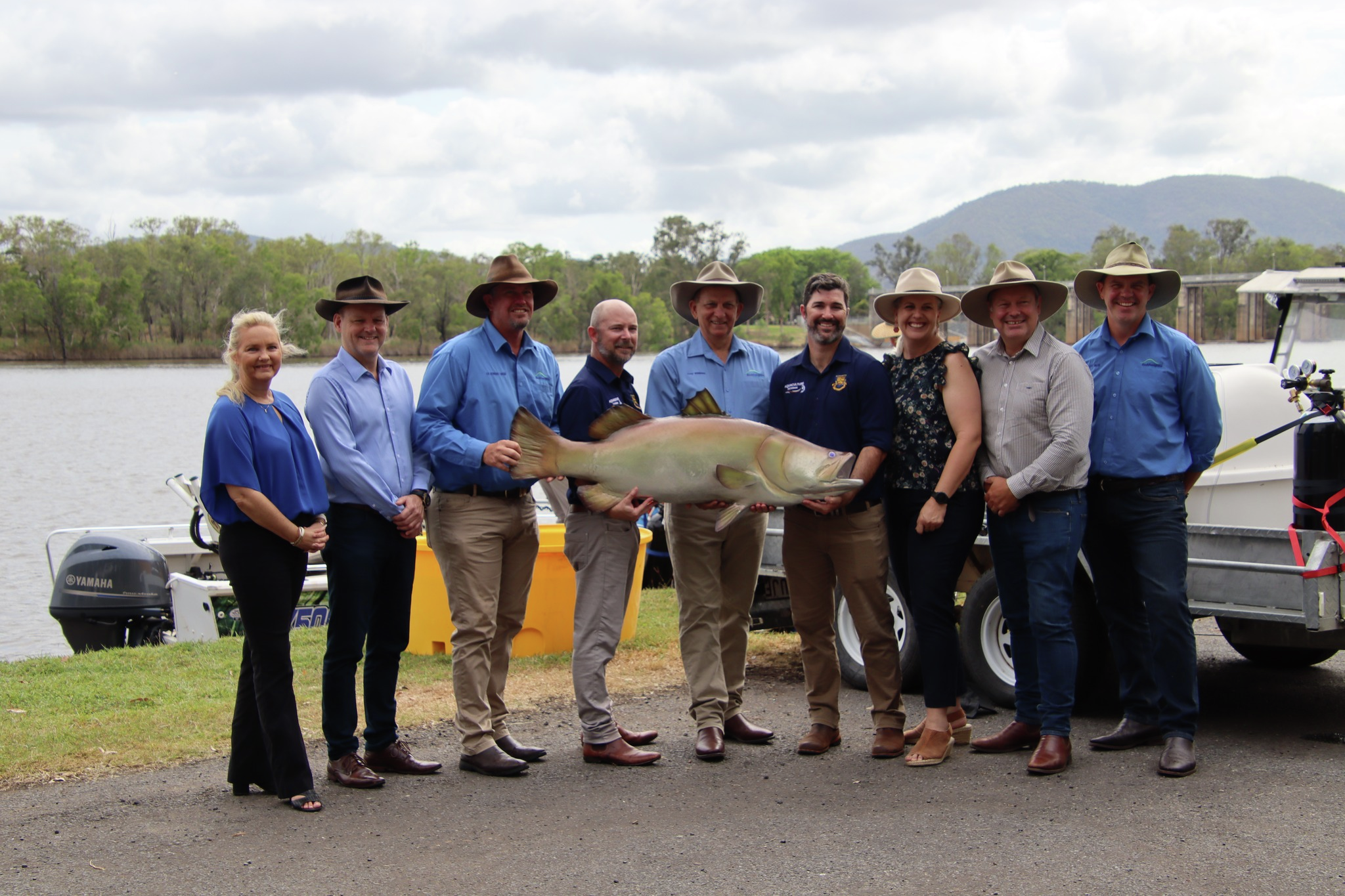 1000 Barra released into the Fitzroy thanks to Rocky State High