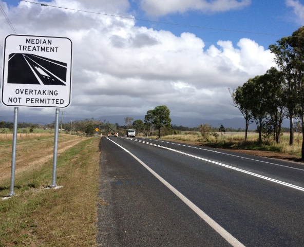New Bruce Highway speed limit near Mackay