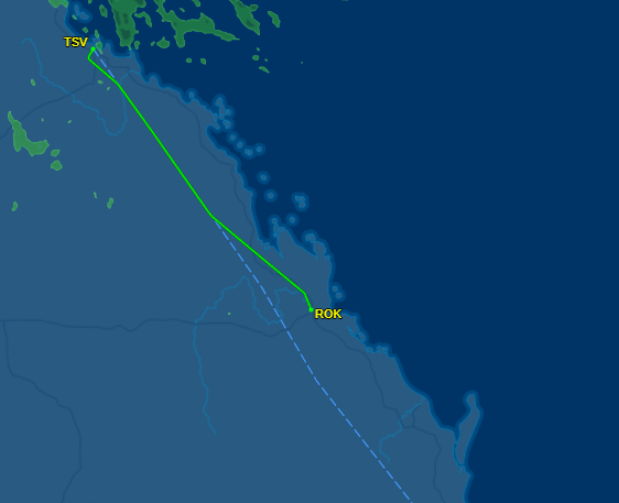 Flight bound for Brisbane diverted to Rockhampton due cabin pressure issue