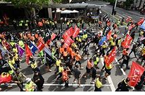 CFMEU walk off the cross river rail