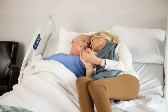 Warwick hospital gifted cuddle-bed for dying patients