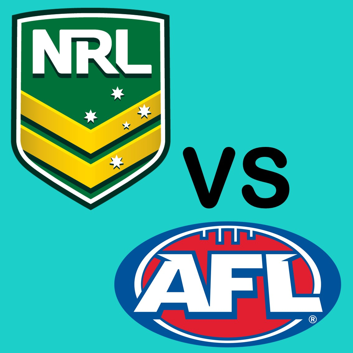 NRL vs AFL - Breast Cancer Awareness - 'Manspreading'