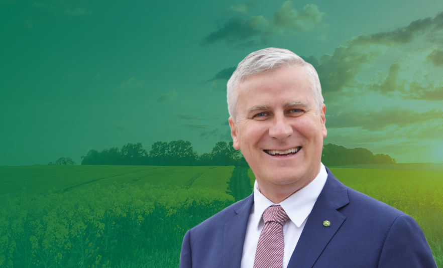Deputy Prime Minister Michael McCormack answers questions about the Government's drought response