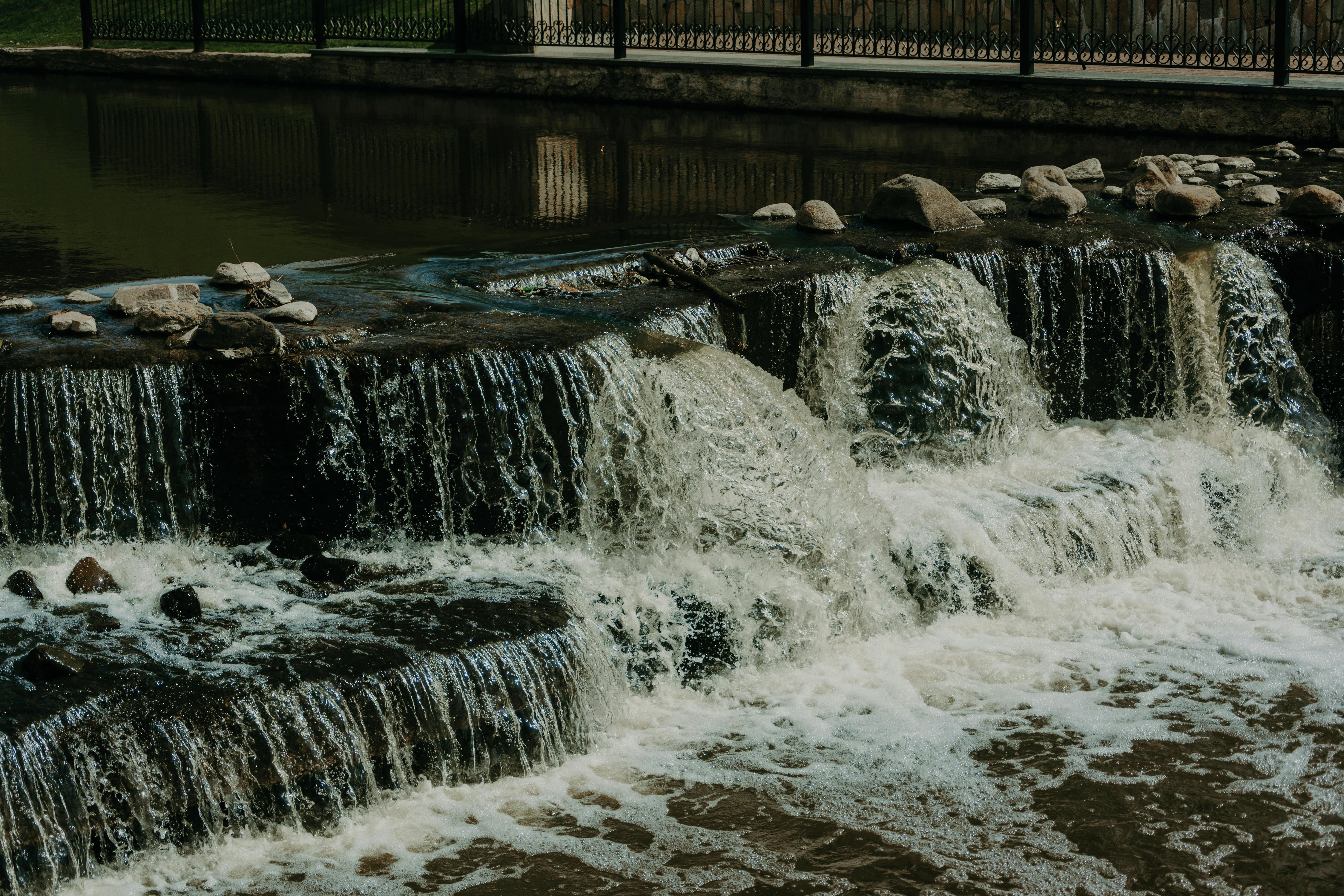 Authorities continue to keep an eye on local rivers today