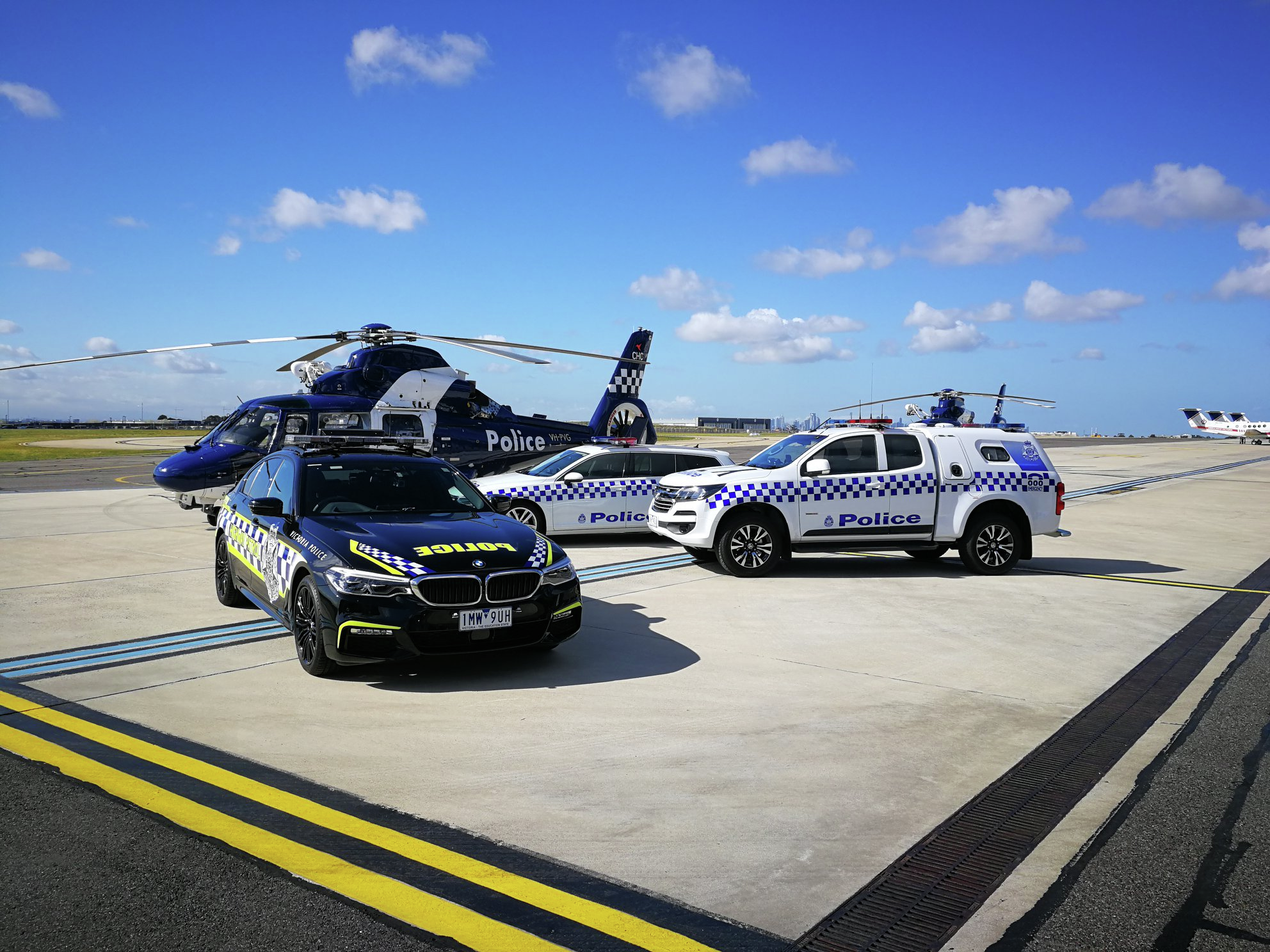 VicPol out in force this Grand Final long weekend.