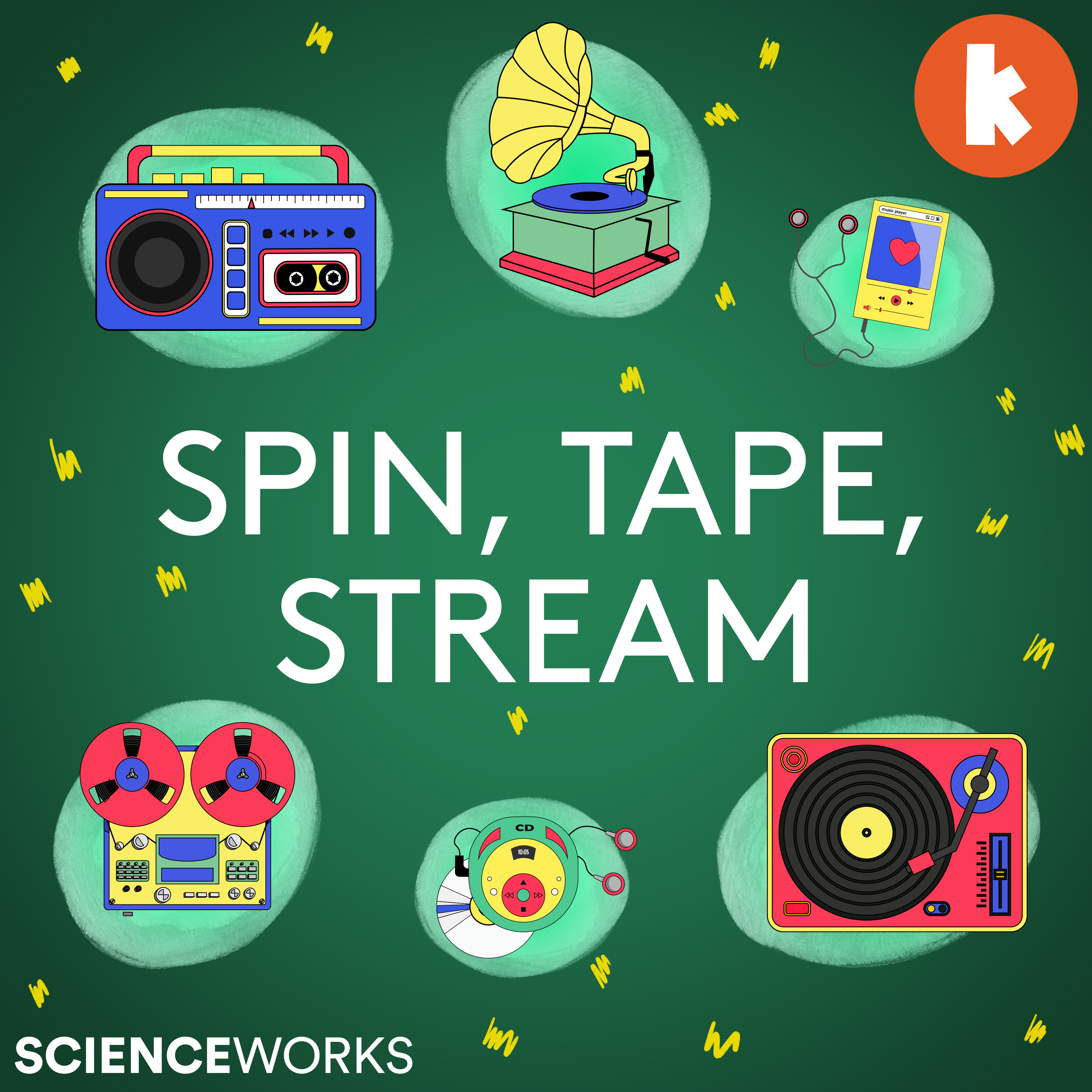 Spin, Tape, Stream