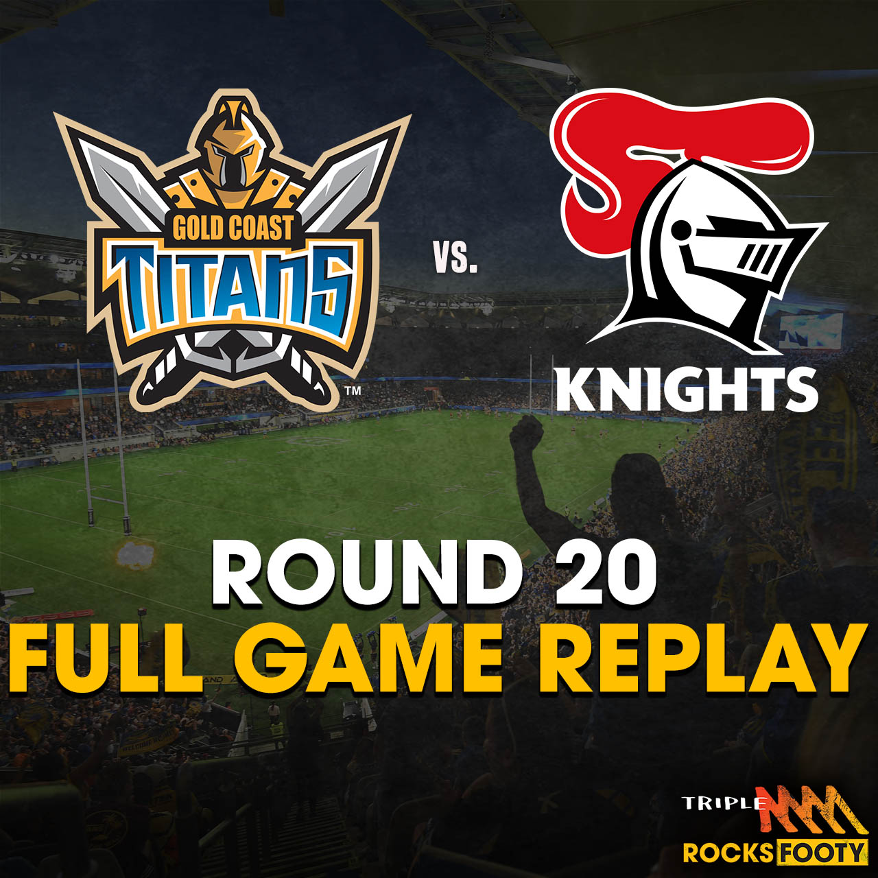 FULL GAME REPLAY | GC Titans vs. Newcastle Knights