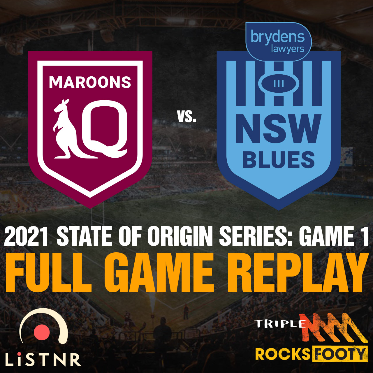 FULL GAME REPLAY | QLD vs. NSW - 2021 State Of Origin: Game I