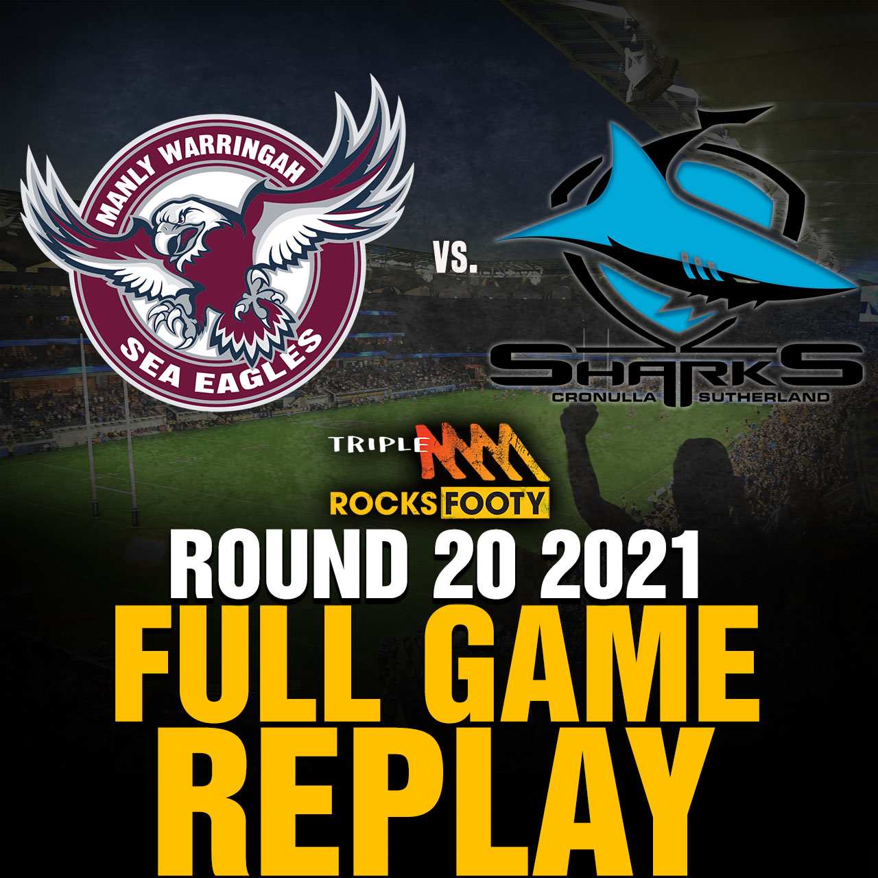 FULL GAME REPLAY  Penrith Panthers vs. Manly Sea Eagles - Triple M Rocks  Footy NRL 