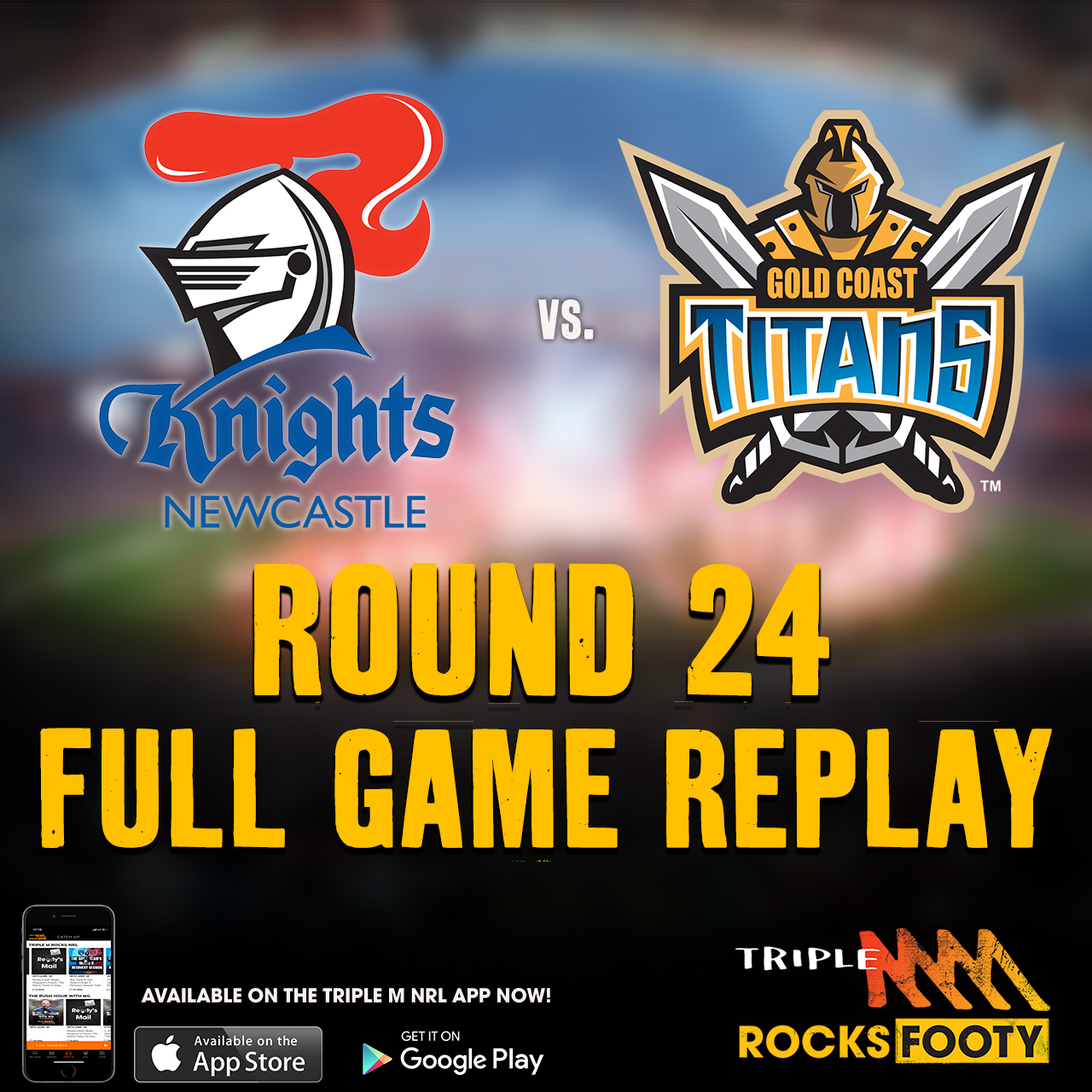 Knights vs. Titans  | FULL GAME REPLAY