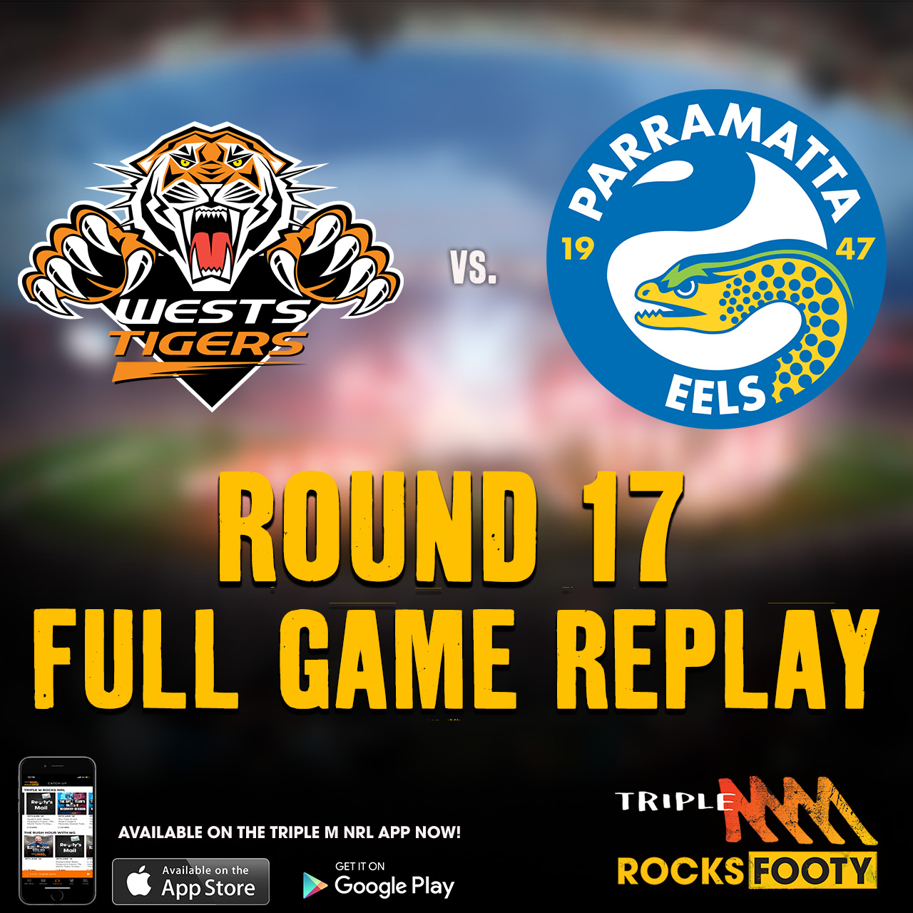 Tigers vs. Eels | FULL GAME REPLAY