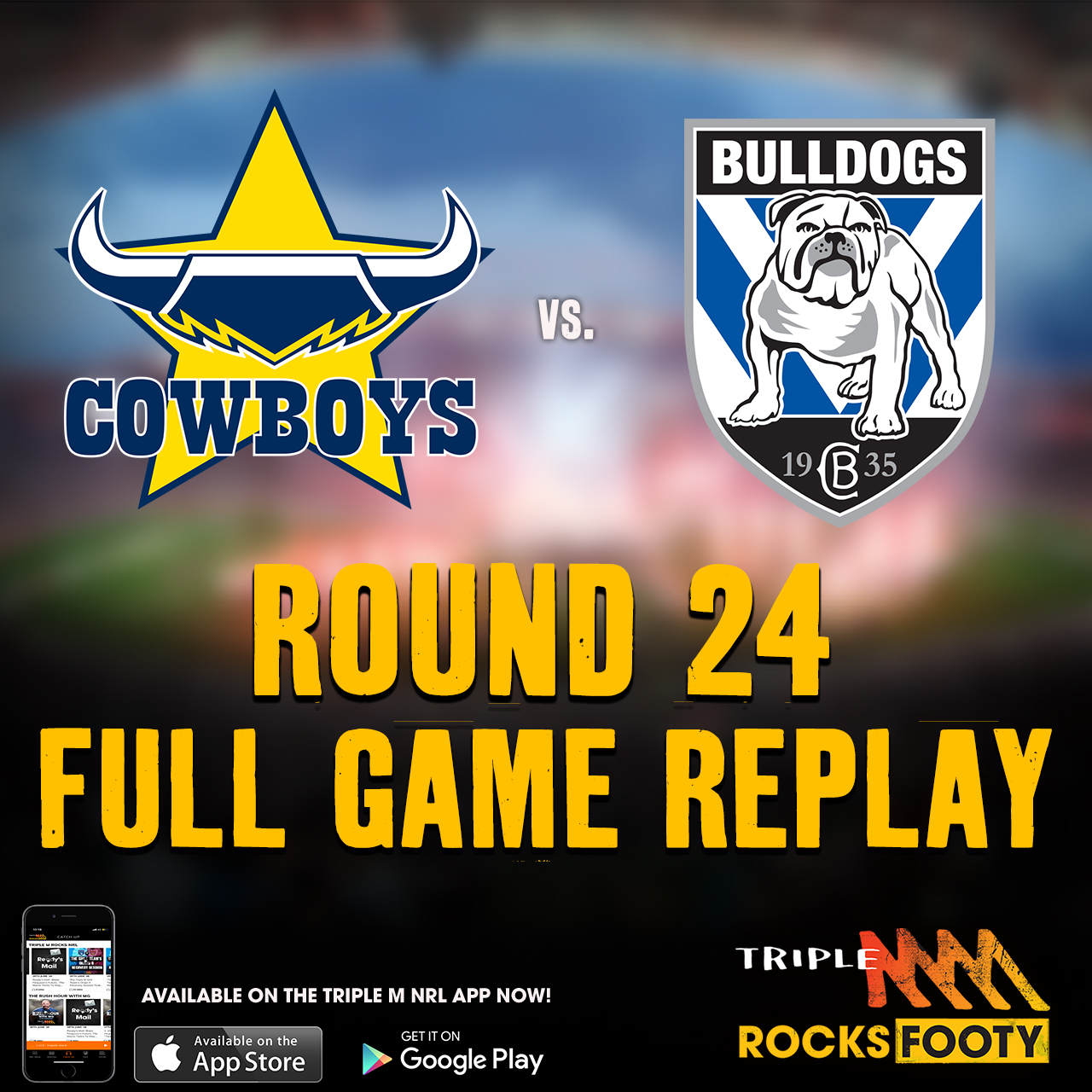 Cowboys vs. Bulldogs | FULL GAME REPLAY