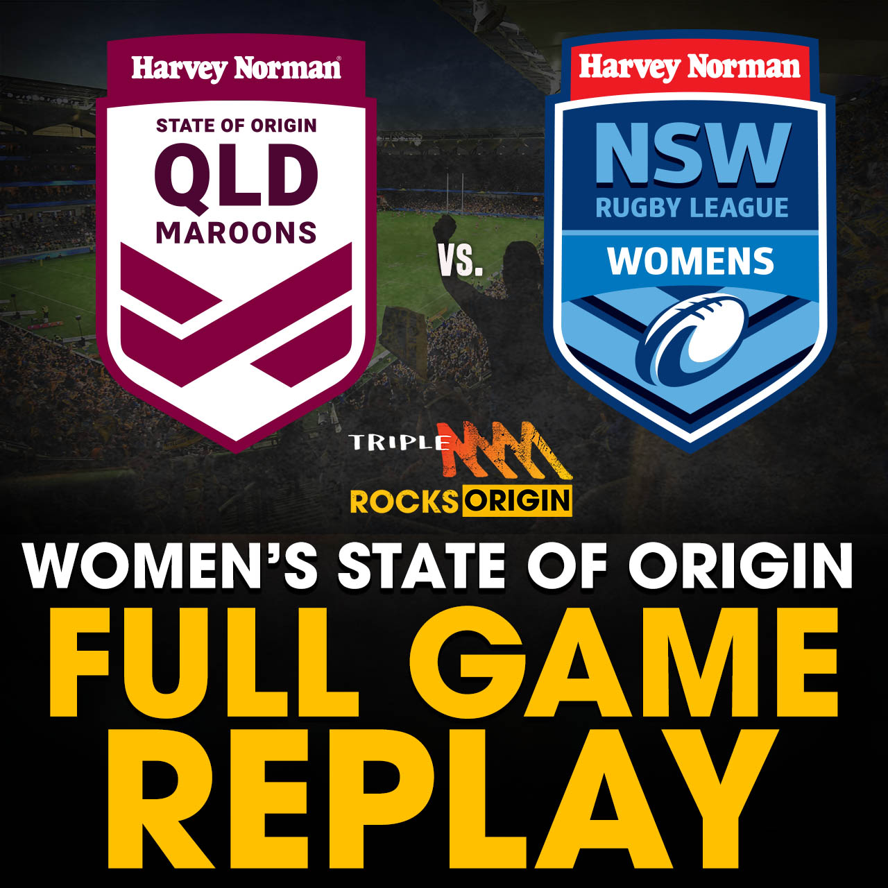 FULL GAME REPLAY | Women’s State Of Origin: QLD vs. NSW